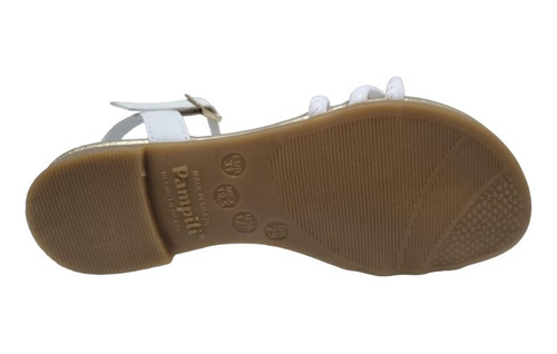 Sandália Rasteira Infantil Pampili 725.005 Iris Tiras Comfy