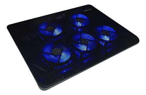 Fan Cooler Base De 5 Ventiladores Ajustable Para Laptop V5