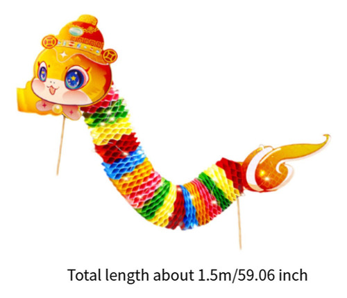 Danza De La Serpiente De Papel Para El Año Nuevo Chino