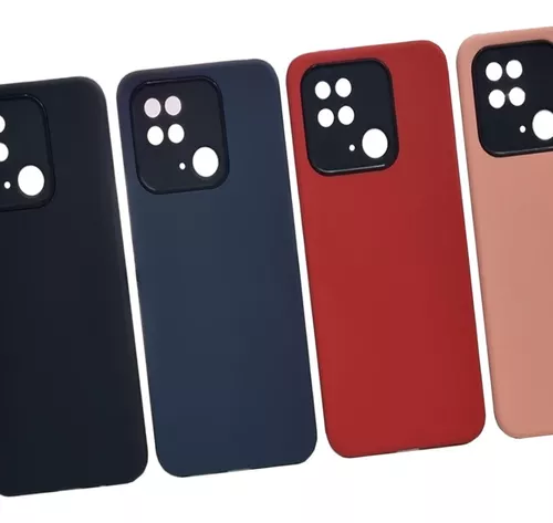  Funda de teléfono para Xiaomi Redmi 10C, funda antigolpes  resistente a los golpes, funda de teléfono celular, textura de cuero suave  TPU ultra delgada a prueba de golpes, funda de microfibra