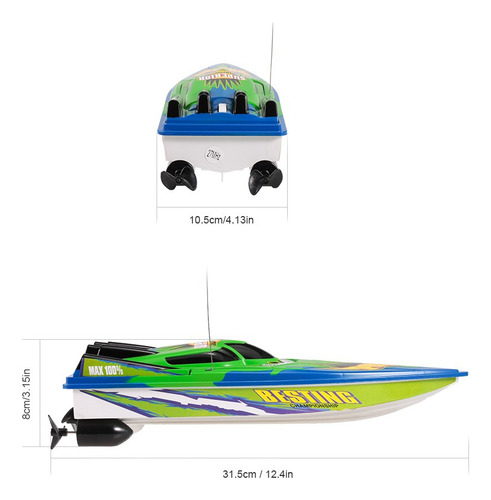 / Radio Control Carreras Barco Rtr Eléctrico Barco Rc