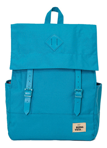 Mochila Notebook 17'' Buenavista Square L Azul Turquesa