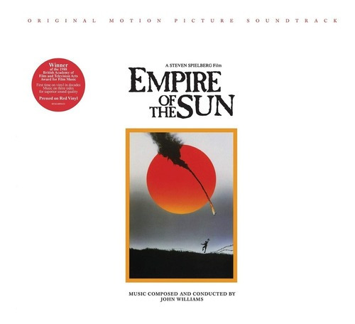 John Williams Empire Of The Sun Soundtrack Vinilo Doble Rojo