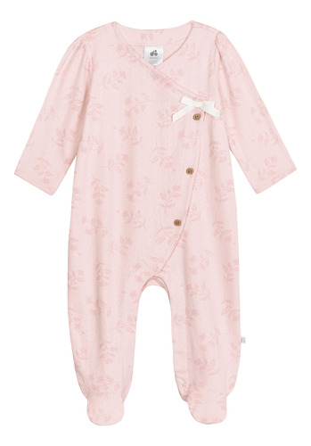 Just Born Paquete De 1 Y 2 Unisex Sleep 'n Play, Rosa Floral