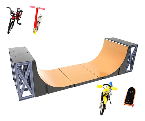 5 Uds Diapasón Rampas De Skate Monopatín Parque Diapasón