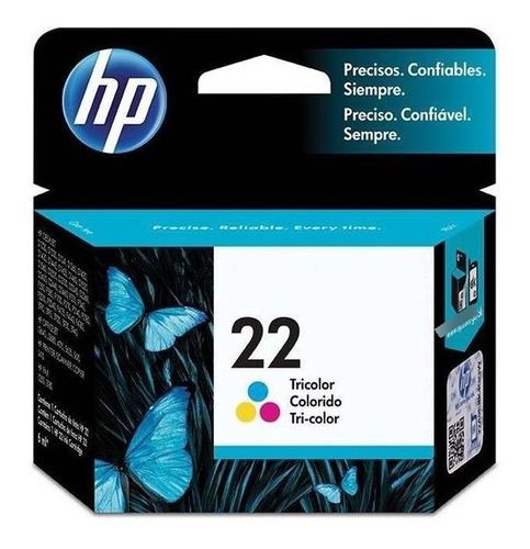 Cartucho Hp 22 Color Original