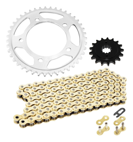 Caltric Kit Cadena Transmision Piñon Para Honda Vt750dc 750