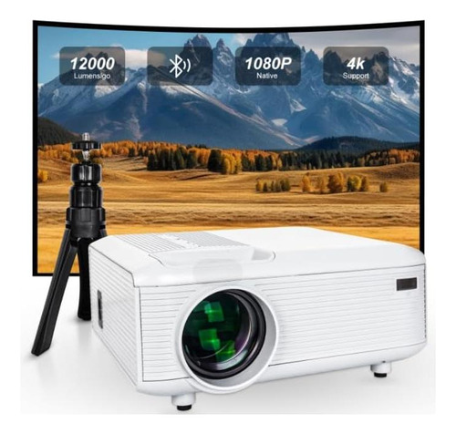 Proyector, 2024 Mini Proyector, 4k Soporte De Proyector Port