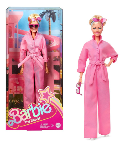 Boneca Barbie O Filme - Macacão Rosa - Hrf29 - Mattel