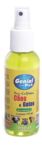 Colonia Para Cães Genial Pet Fragrância Veneza 110ml