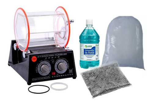 Kit 1 Tamboreador 1 Litro ,1 Shampoo ,1 Pó B5 ,1 Esfera 15 M