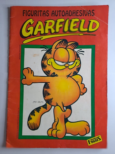 Album Figuritas Garfield Año 1978