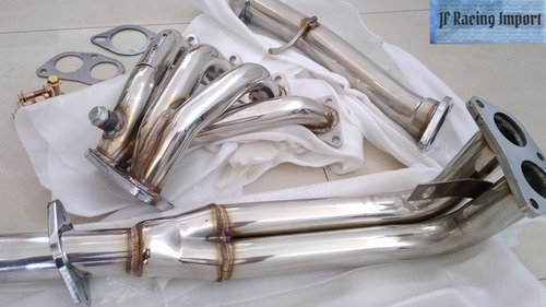 Header Acero Inoxidable Para 4g63 Mitsubishi Mx Eclipse Jdm