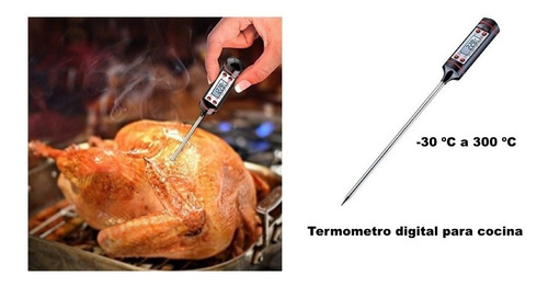 Termometro Para Carne Digital, Termometro De Cocina