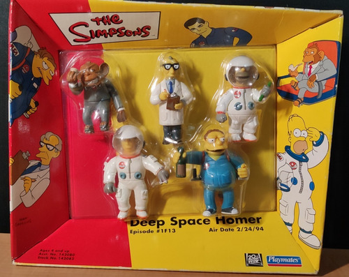 Los Simpsons Set Astronautas Homero Playmates