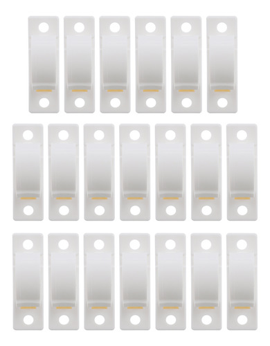 Sujetador Organizador De Cables, 20 Unidades