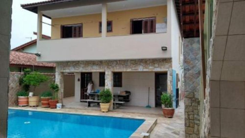 Casa Com Edícula E Piscina No Cibratel | Itanhaém Litoral Sp