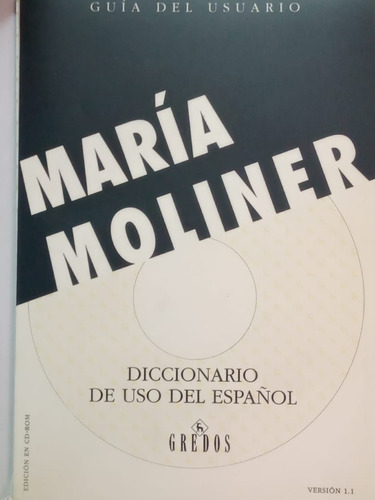 Diccionario De Uso Del Español Ed. Cd - Rom (01b3)