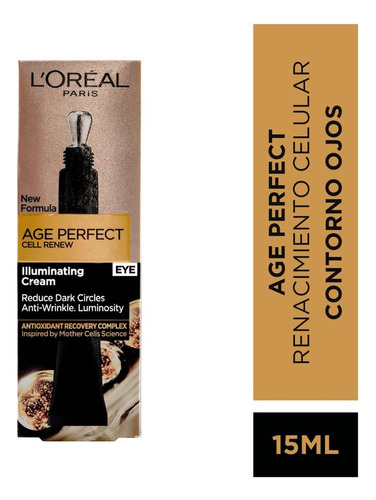 Contorno De Ojos Age Perfect Renacimiento Celular 15ml Momento de aplicación Día/Noche Tipo de piel Todo tipo de piel