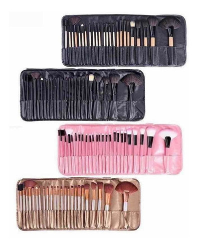 Brochas De Maquillaje Profesional De 24 Piezas Económicas