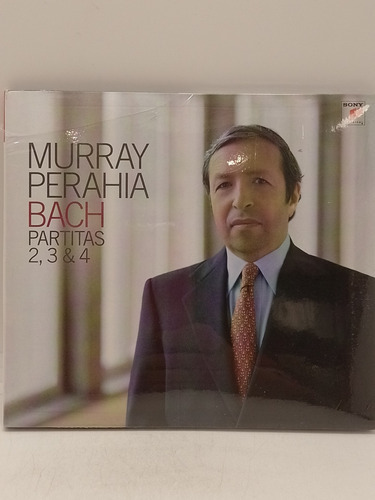 Bach Por Murray Perahia Partitas 2 , 3 & 4 Cd Nuevo