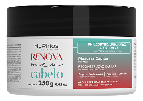 Máscara Capilar Renova Meu Cabelo My Phios 250g