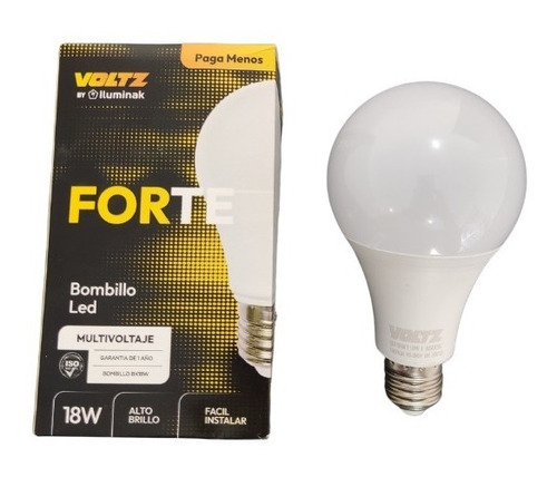 Bombillo Led 18w Forte Voltz Iluminak