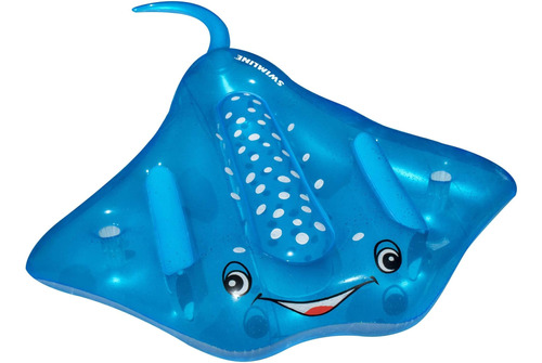 Swimline Manta Ray - Piscina Inflable Para Montar, Azul, 84 