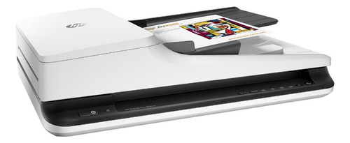 Escaner Hp Scanjet Pro 2500 F1 Cama Plana Adf Duplex Scanner Color Blanco