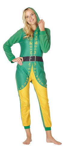 Intimo Elf The Movie Conjunto De Pijama De Una Pieza Para Mu