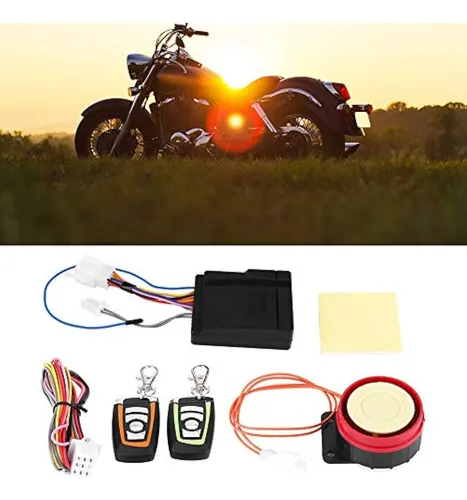 Sistema De Seguridad Antirrobo Para Motocicleta, 12 V 125 Db