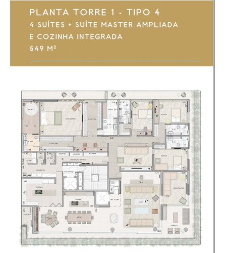 Imagem 29 de 30 de Apartamento No Cabral De 617,33 M2 Com 3 Quartos - La5640.23t3-rede - La5640.23t3