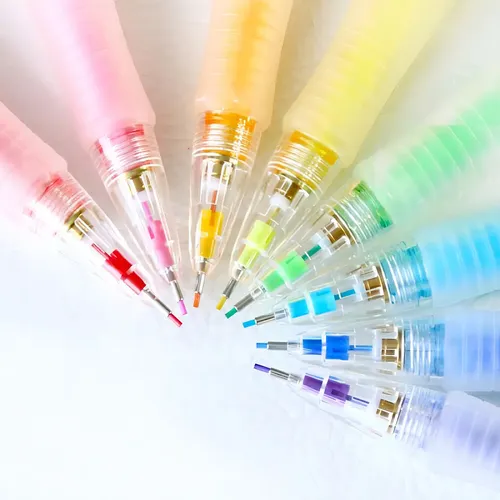 Kit Grafites Colorido Color Eno 6 Tubos 0,7mm - 6 Minas Cada Cor 6