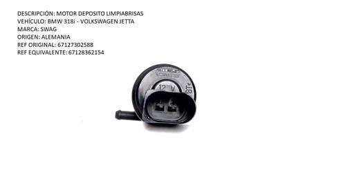 Motor Deposito Limpiabrisas Bmw 318i - Volkswagen Jetta