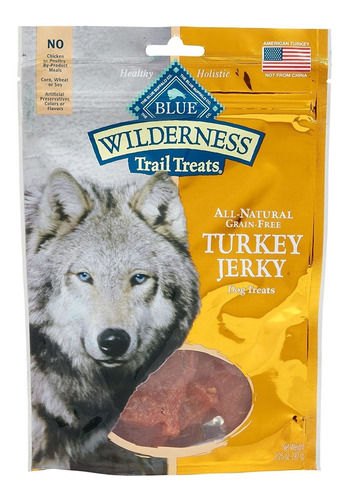 Blue Buffalo Wilderness Turkey Grain Free Dog Jerky Treats