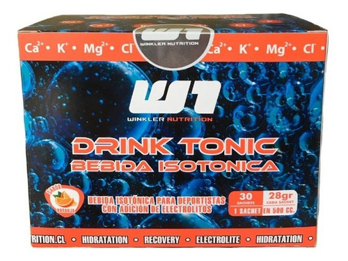 Bebida Isotónica E Hidratante Drink Tonic 15 Lts 30 Sachets