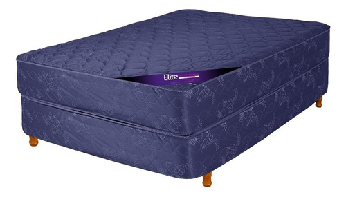 Sommier Elite Lujo 2 1/2 plazas de 190cmx140cm  bordó