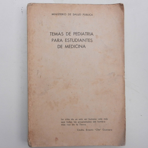 Temas De Pediatria Para Estudiantes De Medicina, Ministerio 