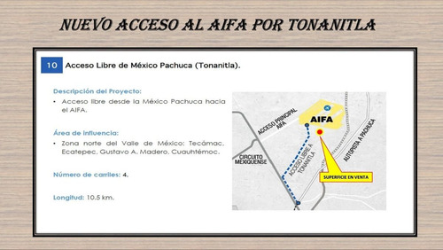 Vendo Terreno Plano Colindante Al Aifa