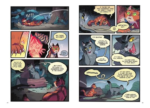 Novela Gráfica De Warriors: The Prophecies Begin #1