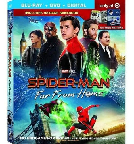 Spiderman Lejos De Casa Blu Ray Dvd Pelicula Marvel | Cuotas sin interés