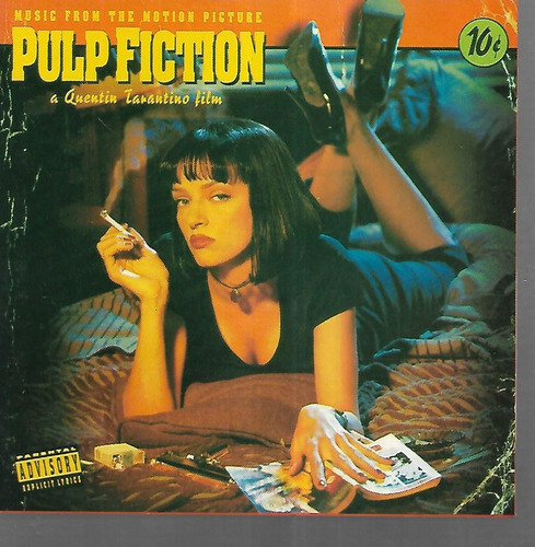 Music From The Motion Picture Pulp Fiction Sello Emssa 1994