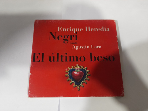 Cd Enrique Heredia Negri Canta, Agustín Lara En Formato Cd