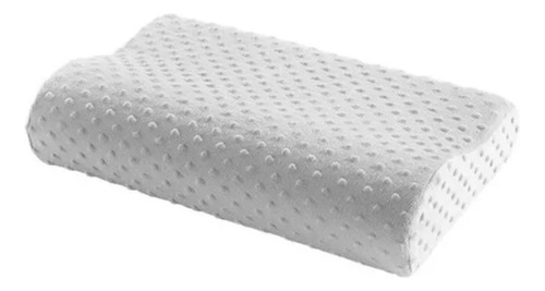 Almohada Terapeutica Viscoelastica Blanca Color Blanco