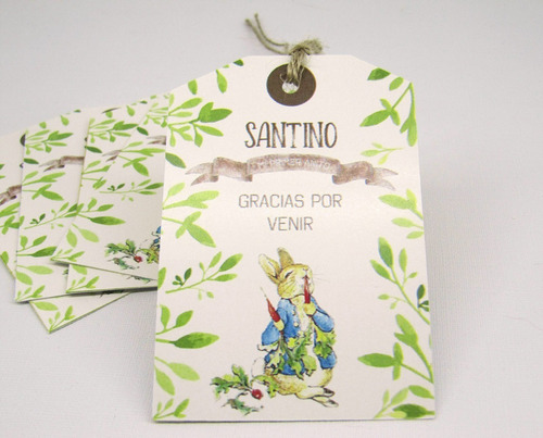 Kit Imprimible Conejito Peter Rabbit Personalizado