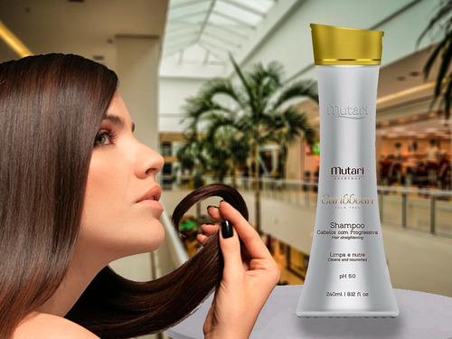 Shampoo Não Danifica Fio Sem Sal Antioxidante Pós Alisamento