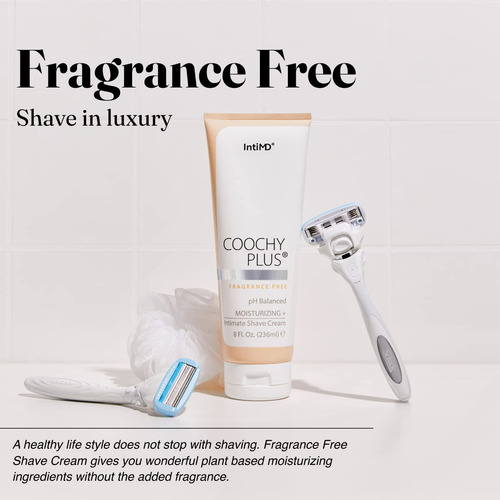 Kit De Afeitado Intimd Coochy Plus Sin Fragancia Con Crema H