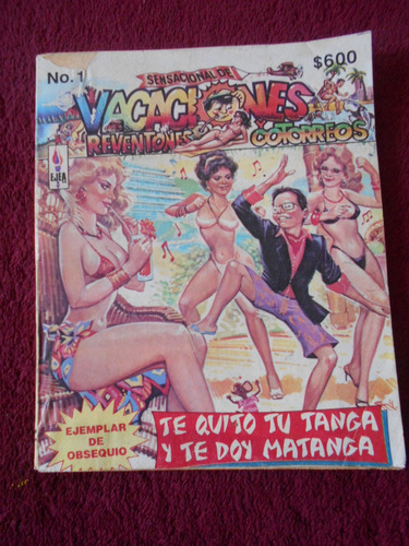 Sensacional Vacaciones #1 Revista Antigua Comic Historieta