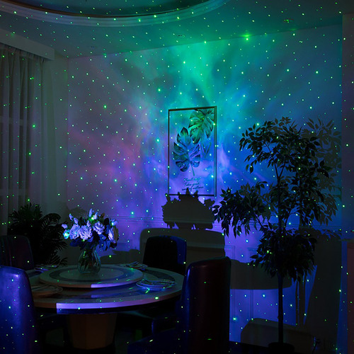 Generic Projetor Aurora Led Star: Luz Noturna Musical Com