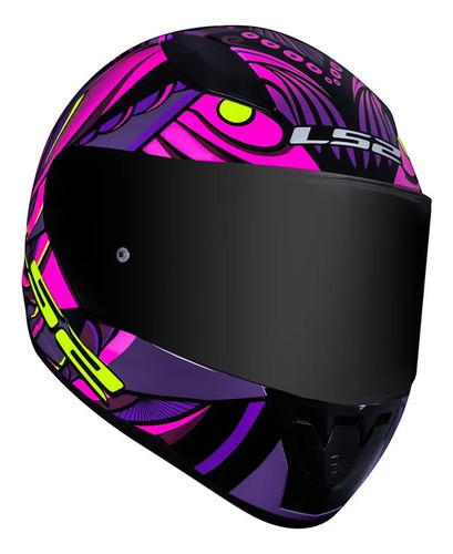 Capacete Ls2 Ff353 Rapid Athena Roxo - 60